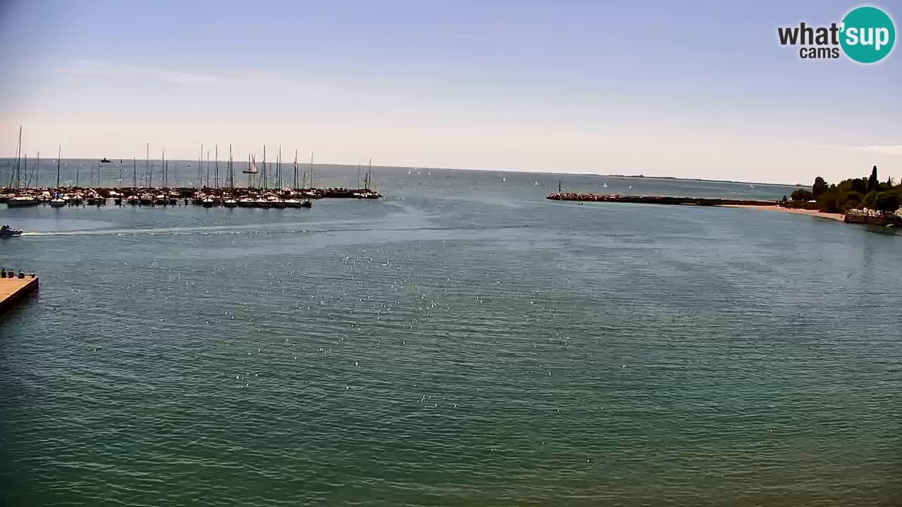 Webcam Sistiana – Pogled na marinu i zaljev