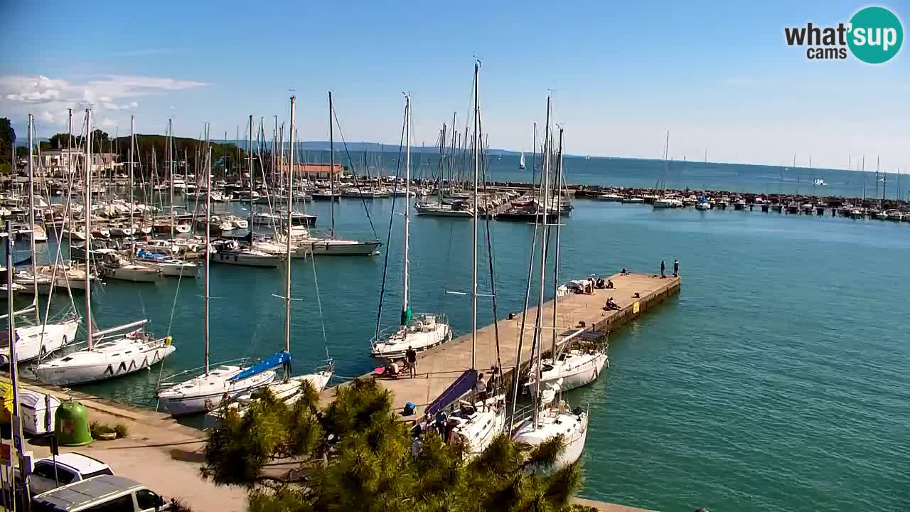 Webcam Sistiana – Blick auf Marina und Bucht
