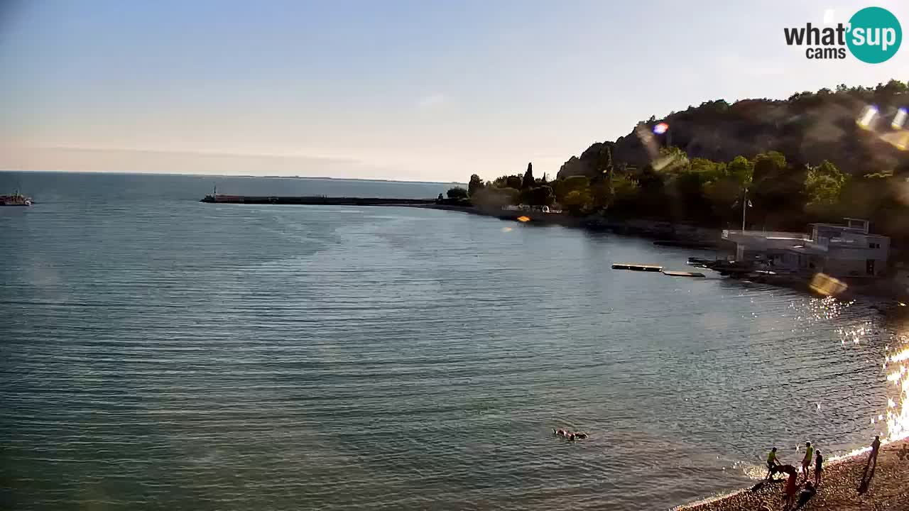 Webcam Sistiana – Blick auf Marina und Bucht