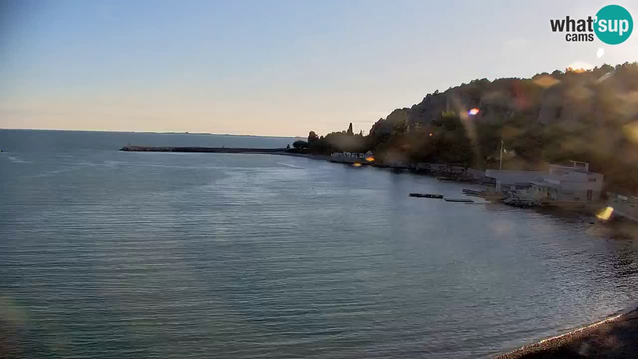 Webcam Sistiana – Blick auf Marina und Bucht