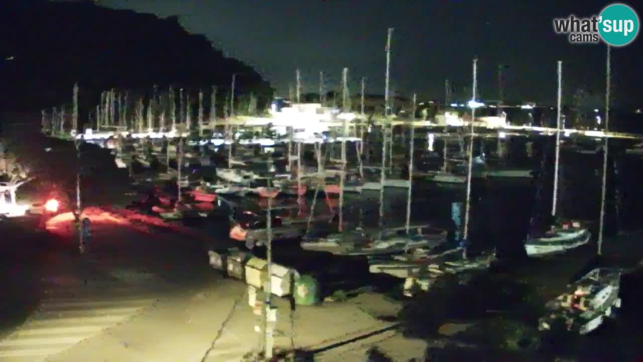 Webcam Sistiana – Vista sobre la marina y la bahía