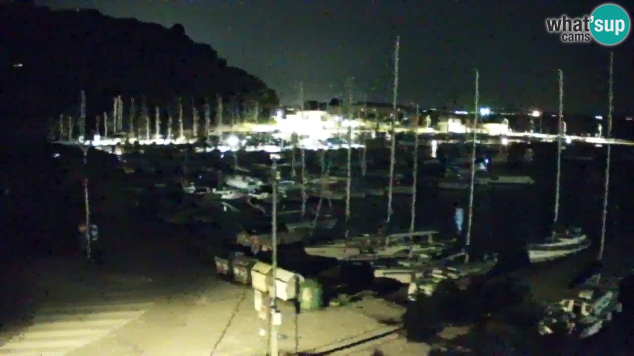 Webcam Sistiana – Pogled na marinu i zaljev
