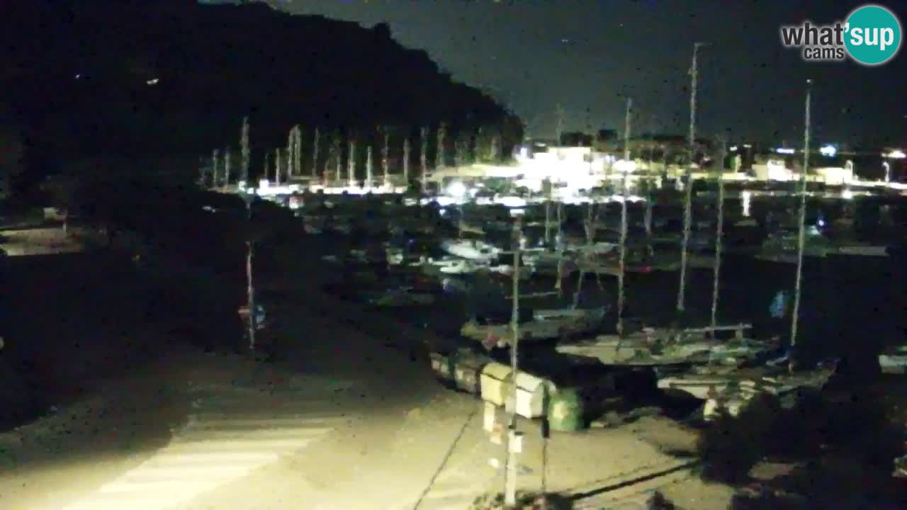 Webcam Sistiana – Vista sobre la marina y la bahía