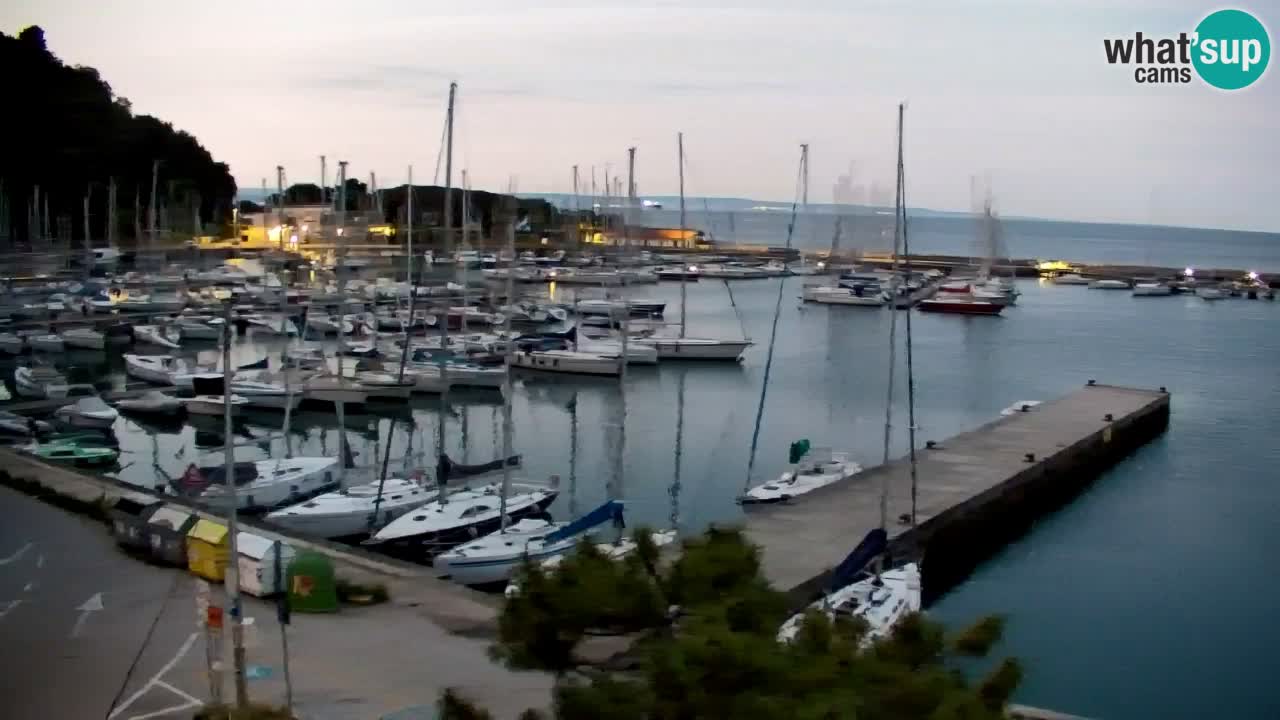 Webcam Sistiana – Vista sulla marina e sulla baia
