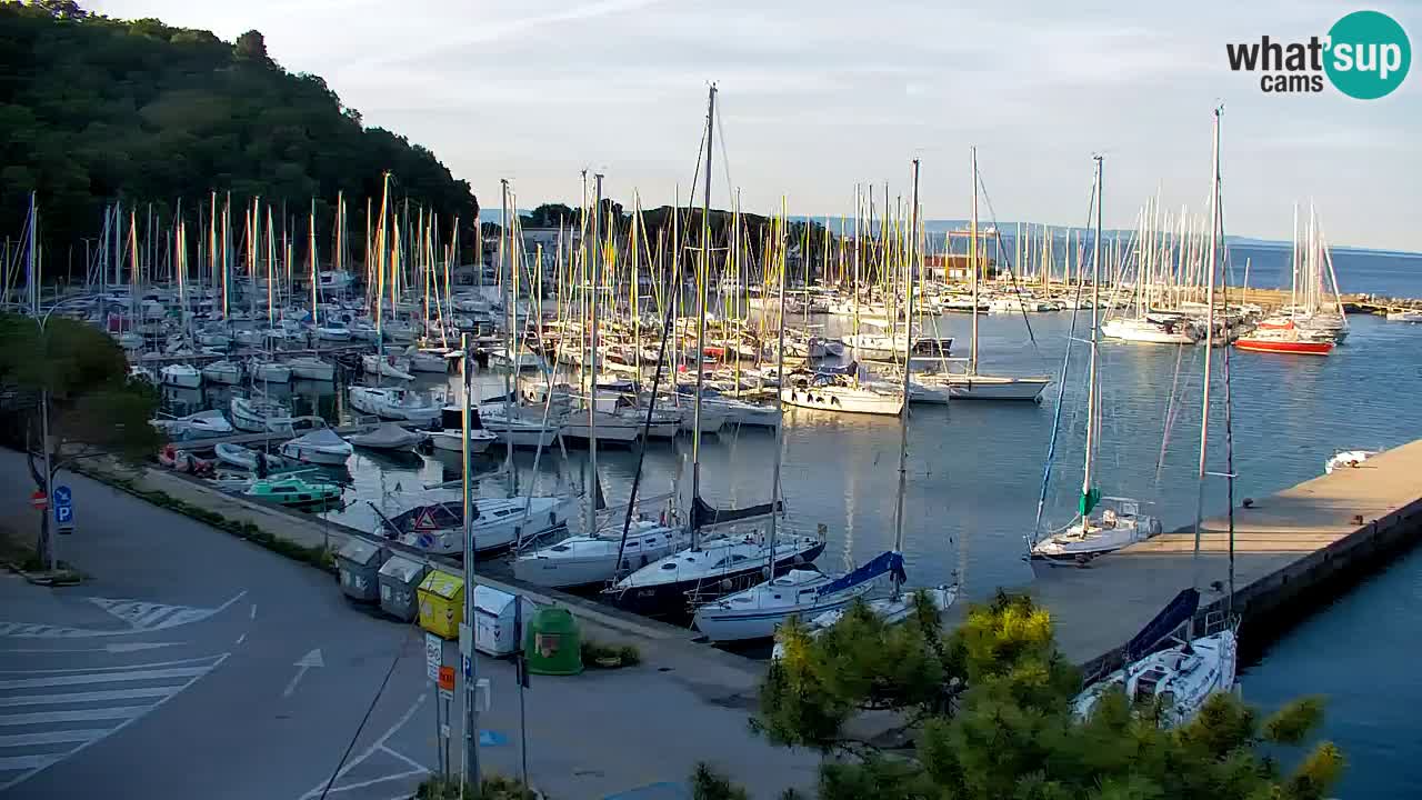Webcam Sistiana – Vista sulla marina e sulla baia