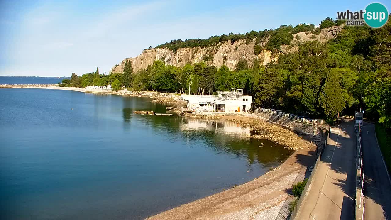 Webcam Sistiana – Blick auf Marina und Bucht