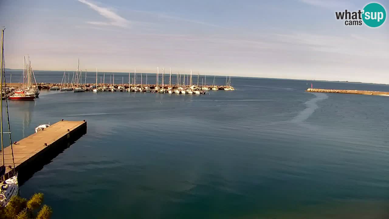 Webcam Sistiana – Blick auf Marina und Bucht