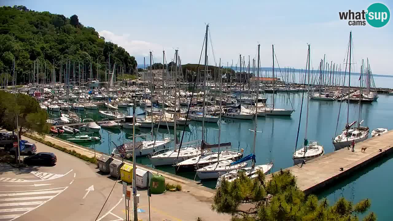 Webcam Sistiana – Blick auf Marina und Bucht