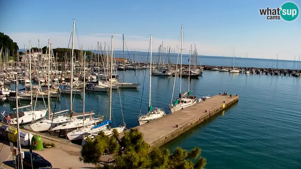 Webcam Sistiana – Vista sulla marina e sulla baia