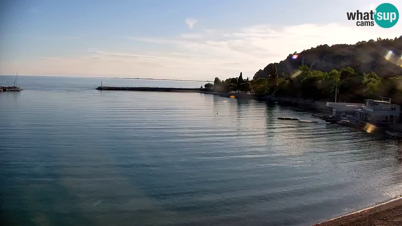 Webcam Sistiana – Vista sulla marina e sulla baia
