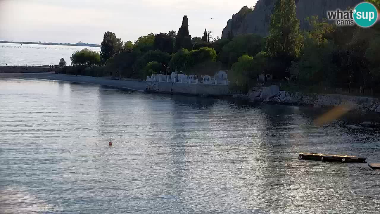 Webcam Sistiana – Vista sulla marina e sulla baia