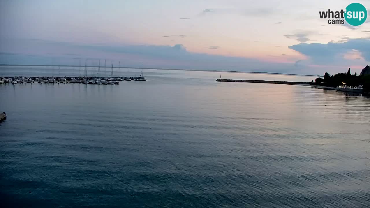 Webcam Sistiana – Vista sulla marina e sulla baia