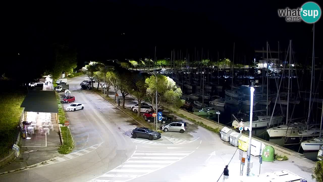 Webcam Sistiana – Blick auf Marina und Bucht