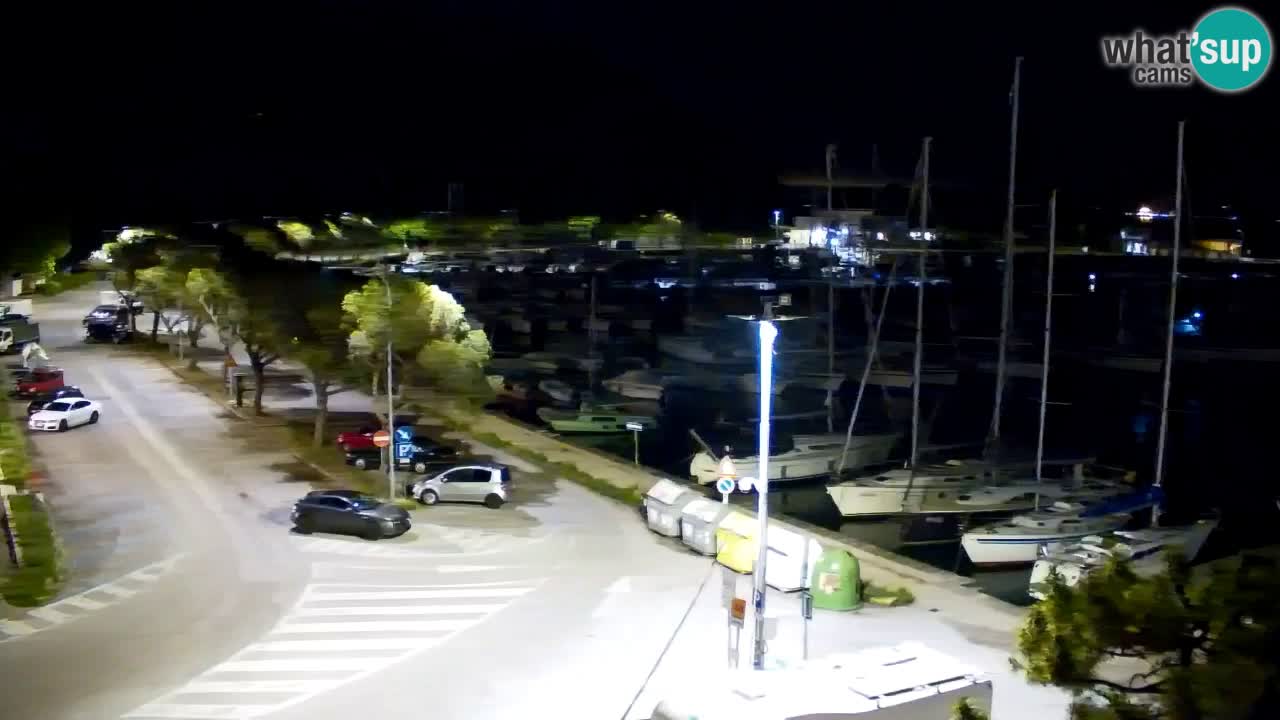 Webcam Sistiana – Vista sobre la marina y la bahía