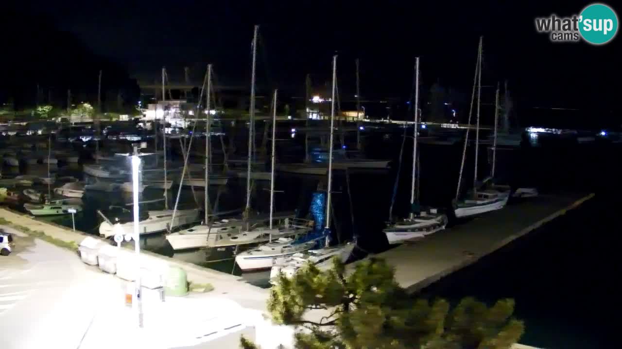 Webcam Sistiana – Blick auf Marina und Bucht