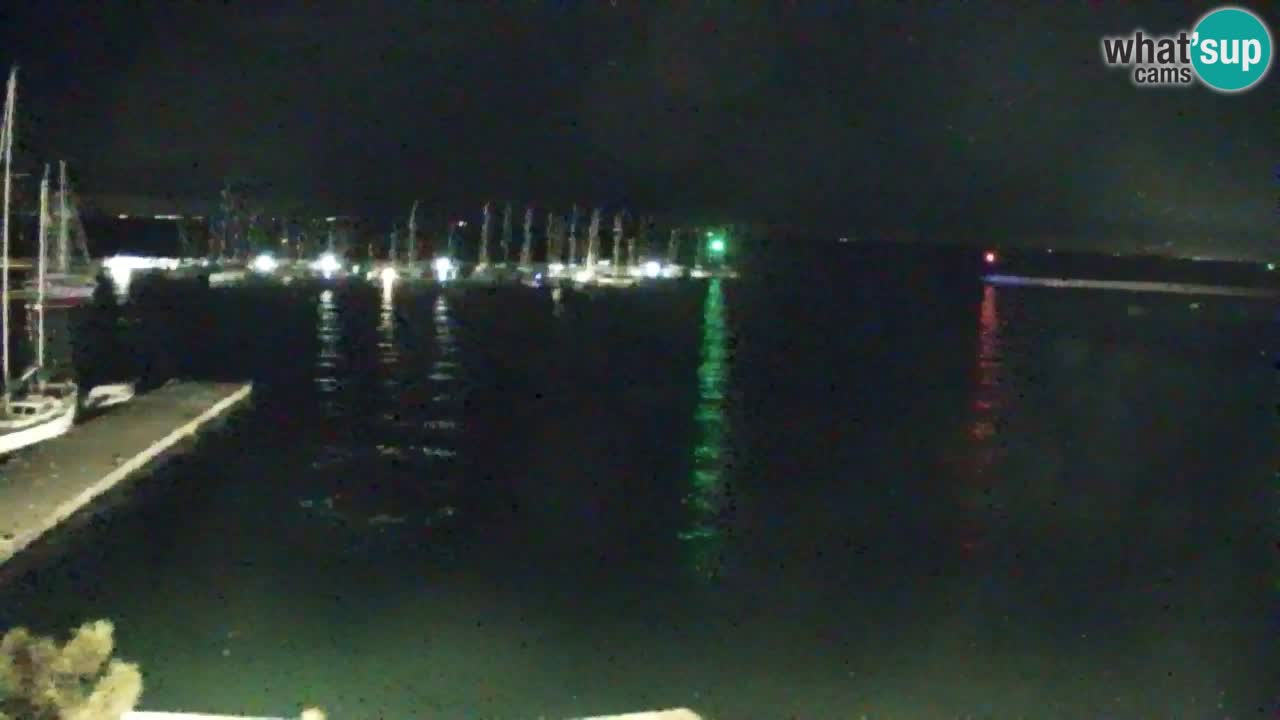 Webcam Sistiana – Vista sobre la marina y la bahía