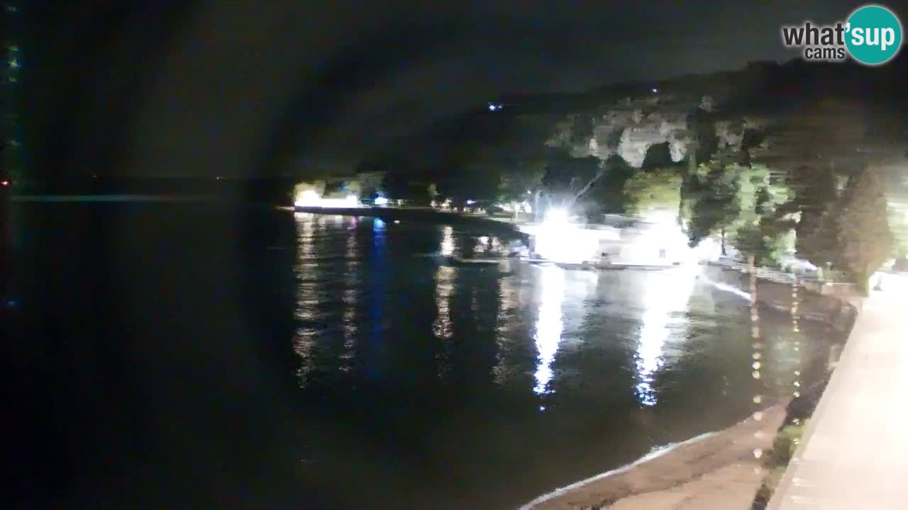 Spletna kamera Sesljan (Sistiana) – Pogled na marino in zaliv