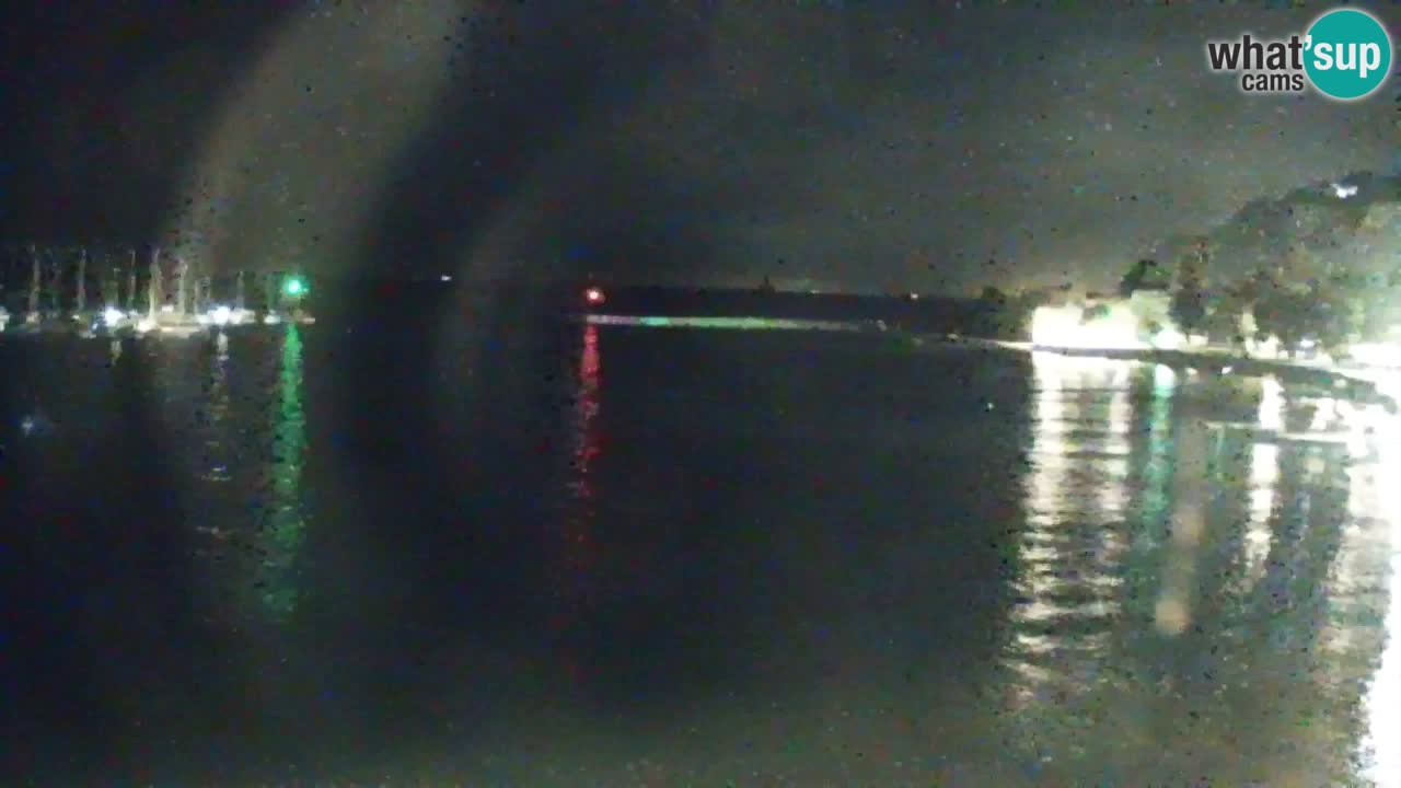 Webcam Sistiana – Pogled na marinu i zaljev