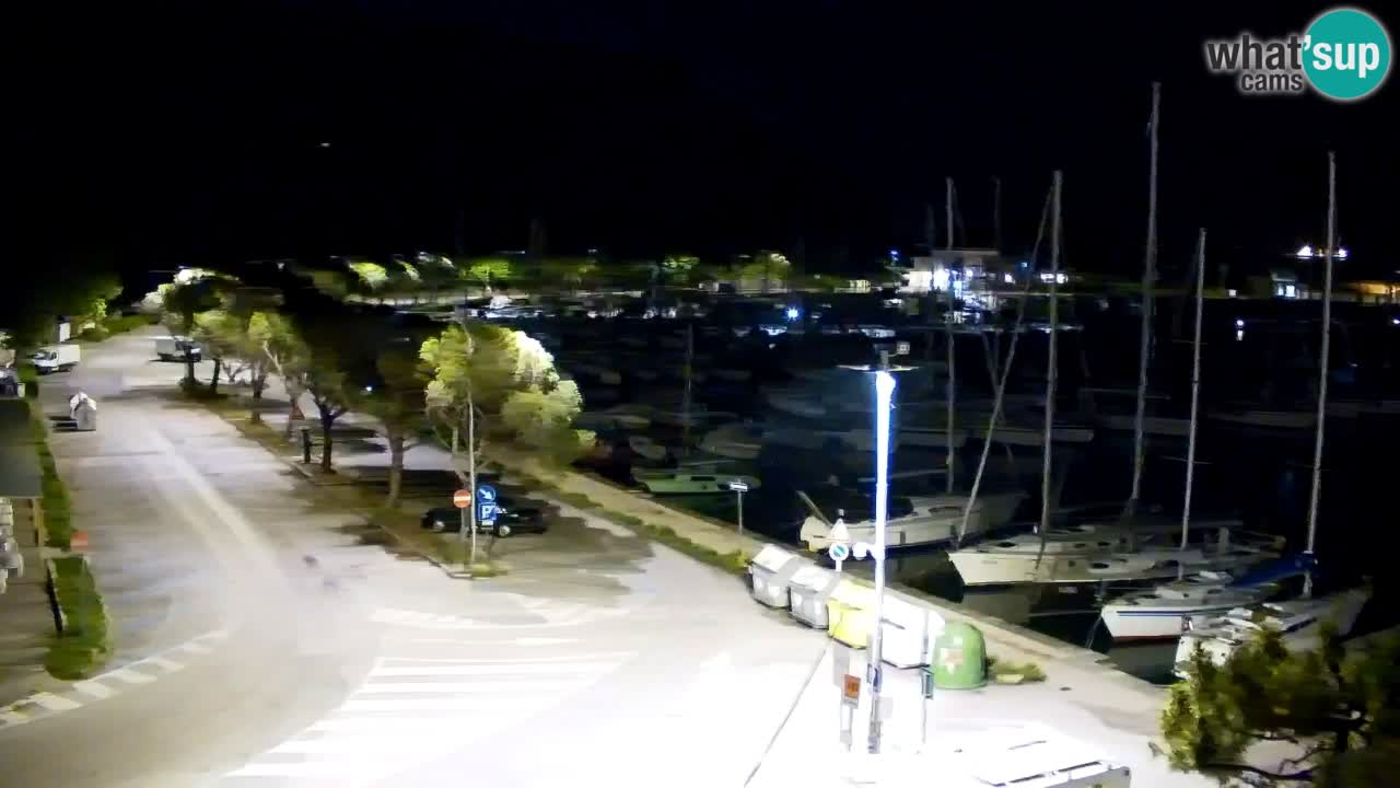Webcam Sistiana – Vista sulla marina e sulla baia