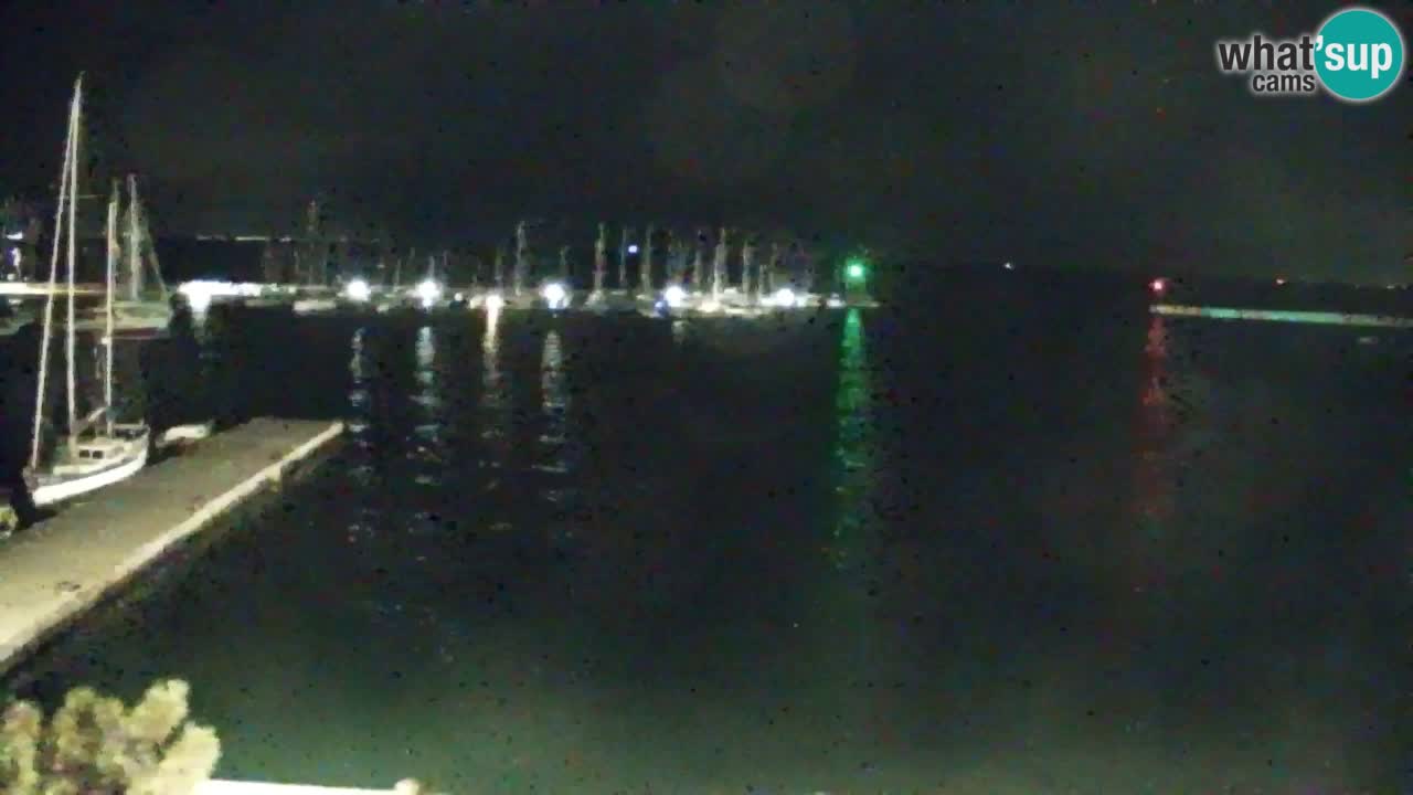 Webcam Sistiana – Vista sobre la marina y la bahía
