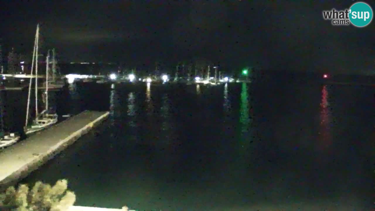 Webcam Sistiana – Vue sur la marina et la baie