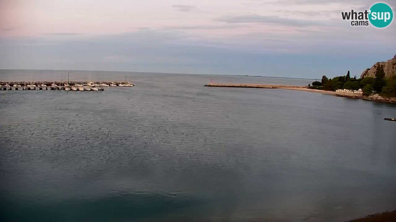 Webcam Sistiana – Pogled na marinu i zaljev