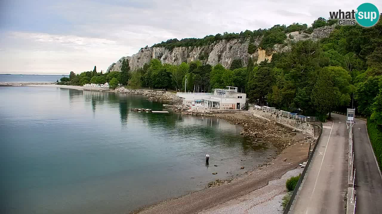 Webcam Sistiana – Blick auf Marina und Bucht