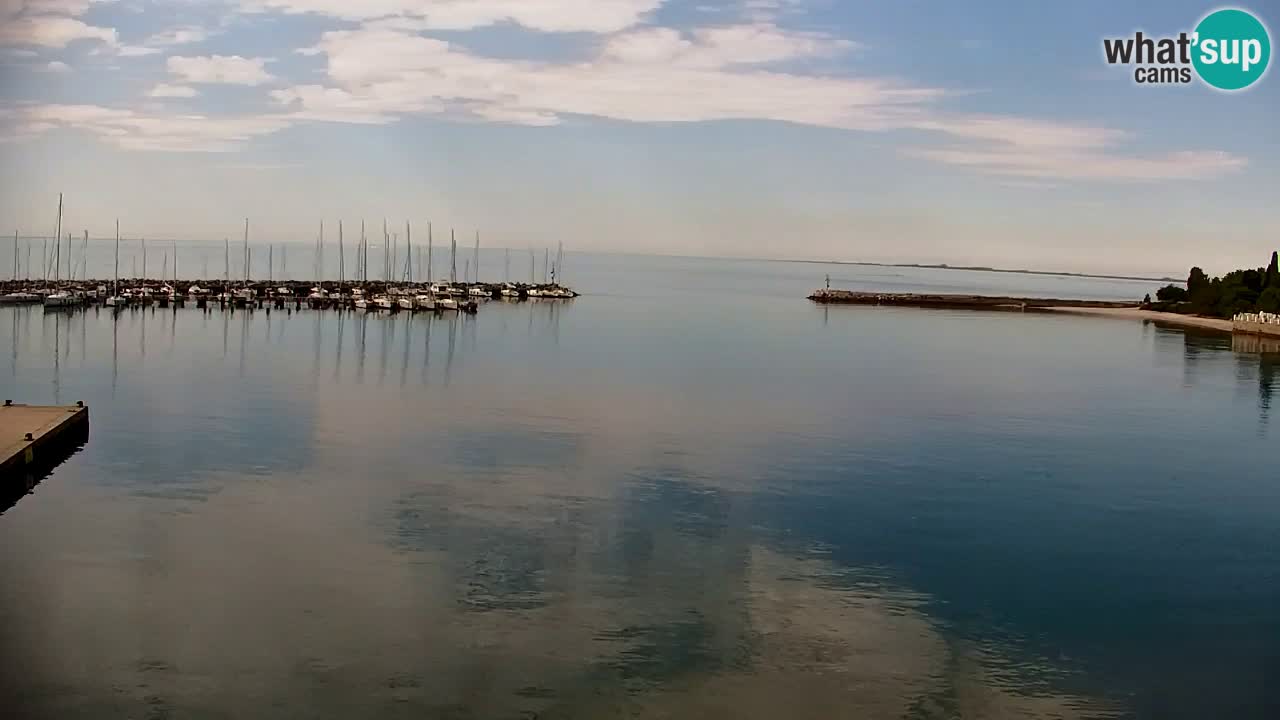Webcam Sistiana – Blick auf Marina und Bucht
