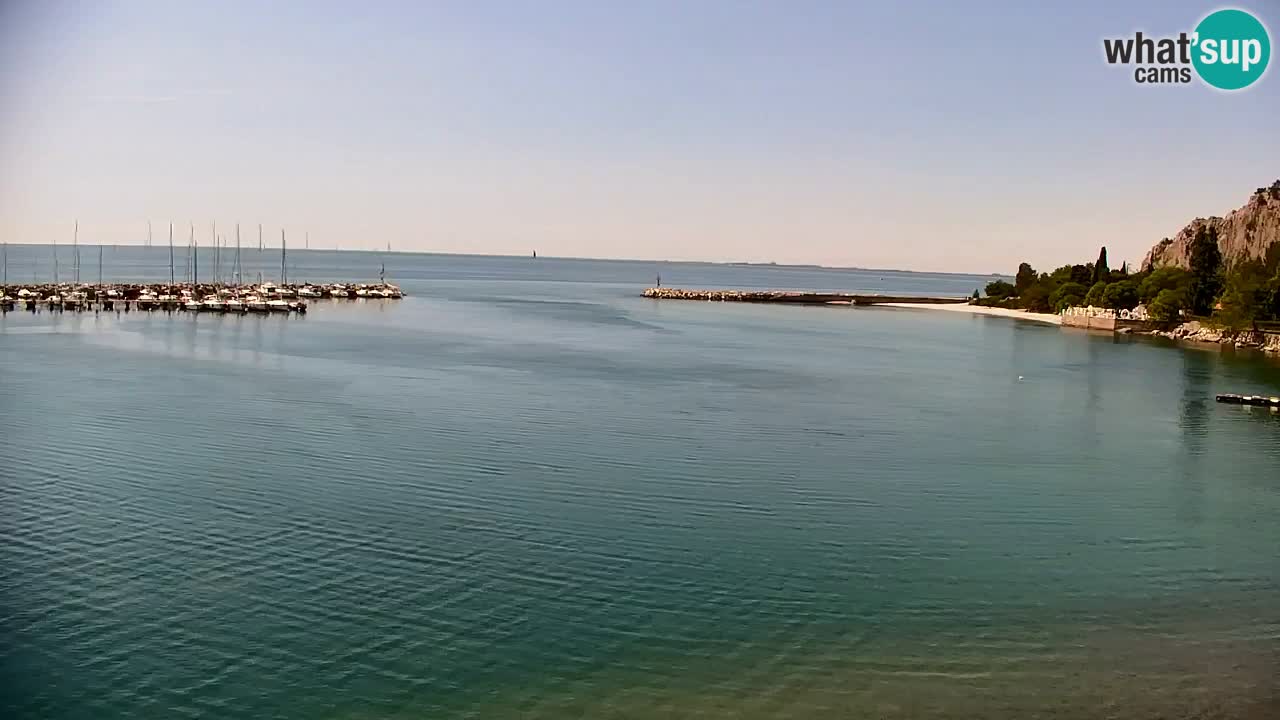Webcam Sistiana – Blick auf Marina und Bucht