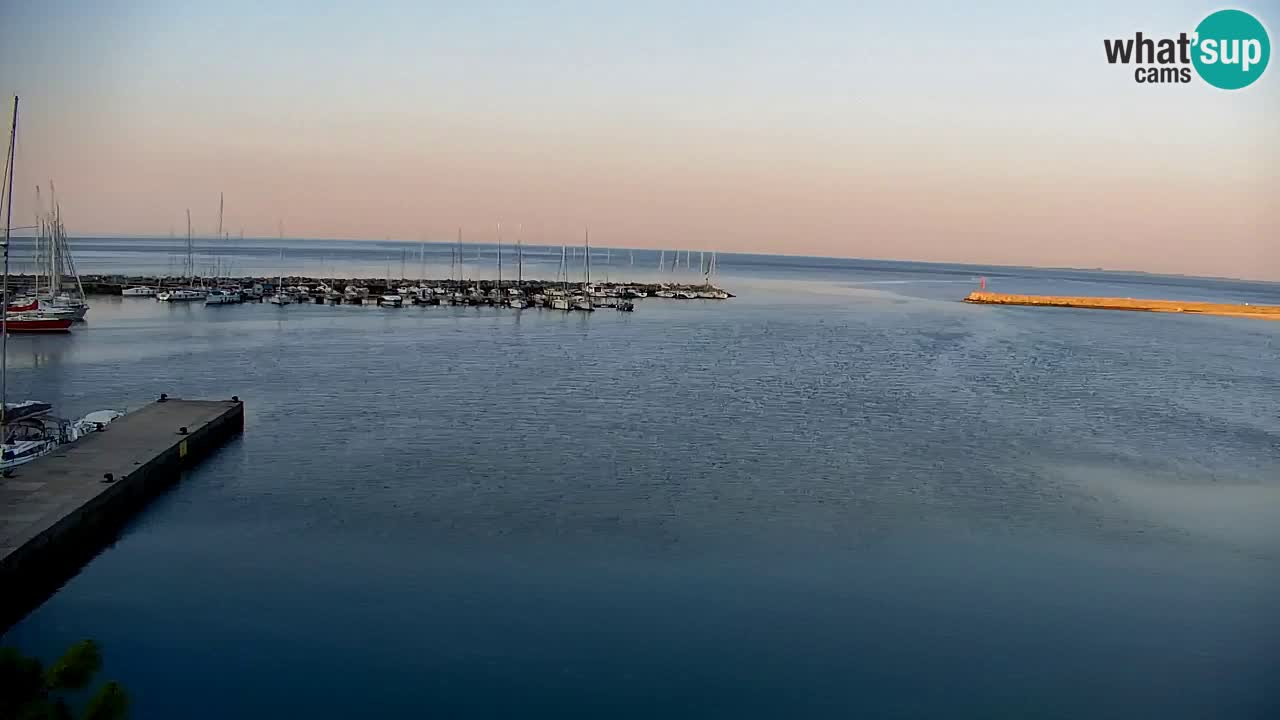 Webcam Sistiana – Blick auf Marina und Bucht