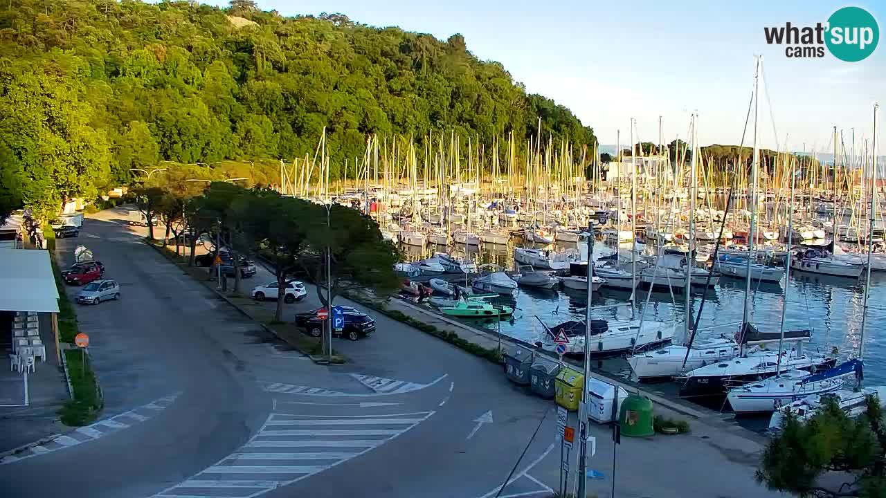 Webcam Sistiana – Vista sulla marina e sulla baia