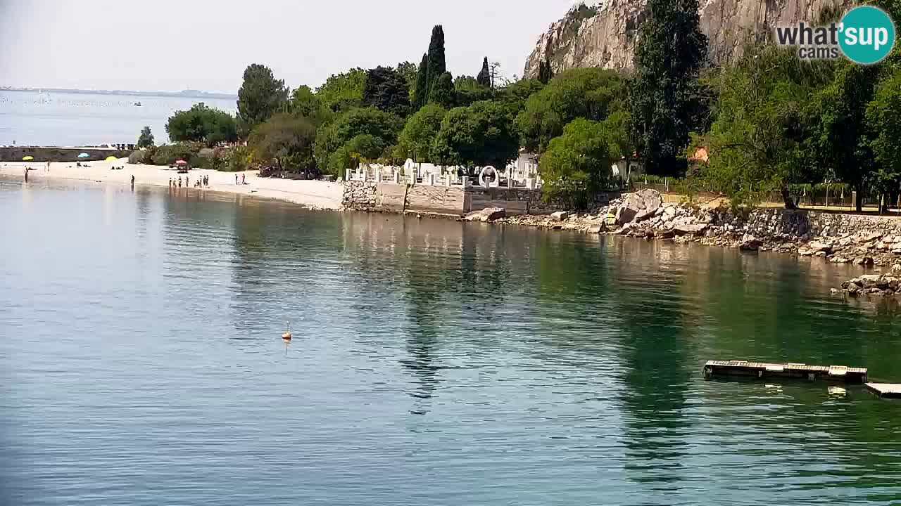 Webcam Sistiana – Vista sobre la marina y la bahía