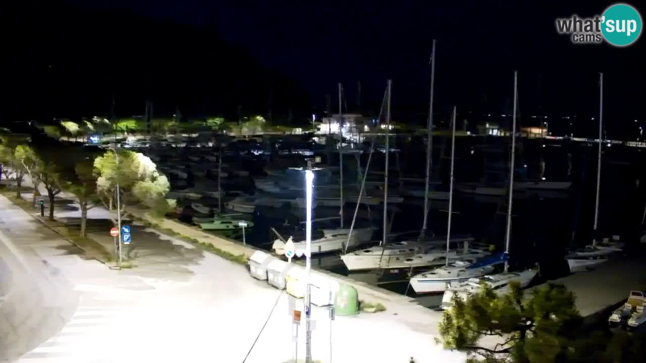 Webcam Sistiana – Vista sobre la marina y la bahía