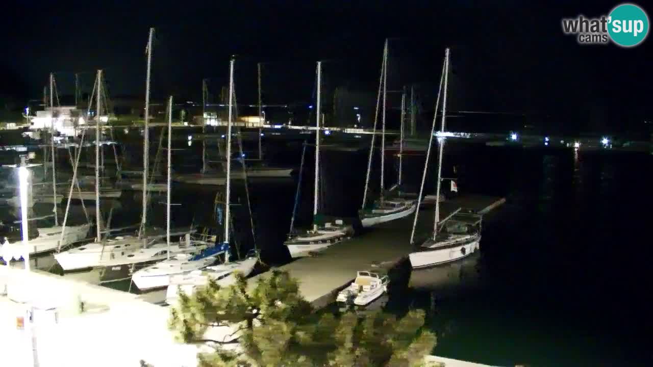 Webcam Sistiana – Vista sobre la marina y la bahía