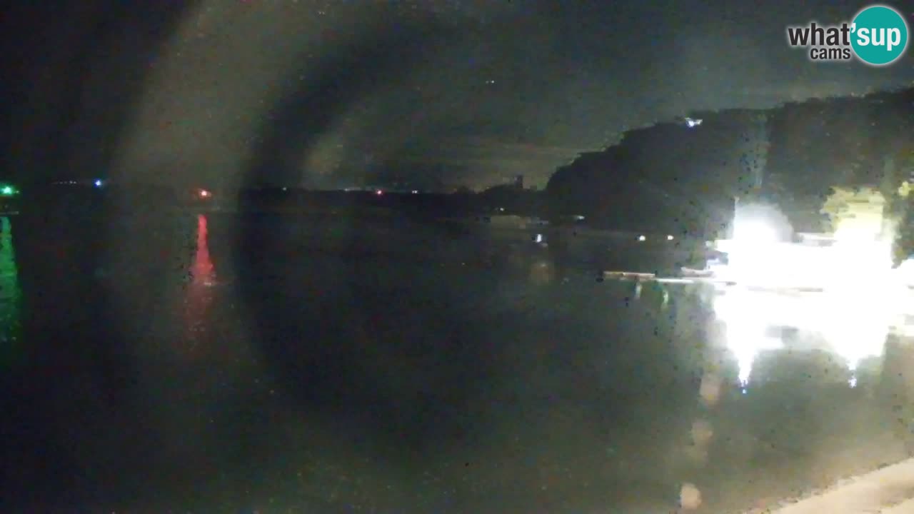 Webcam Sistiana – Vista sulla marina e sulla baia