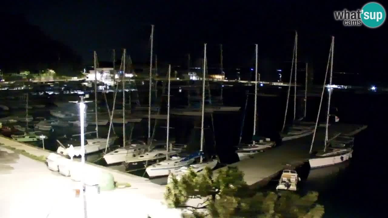 Webcam Sistiana – Vista sobre la marina y la bahía