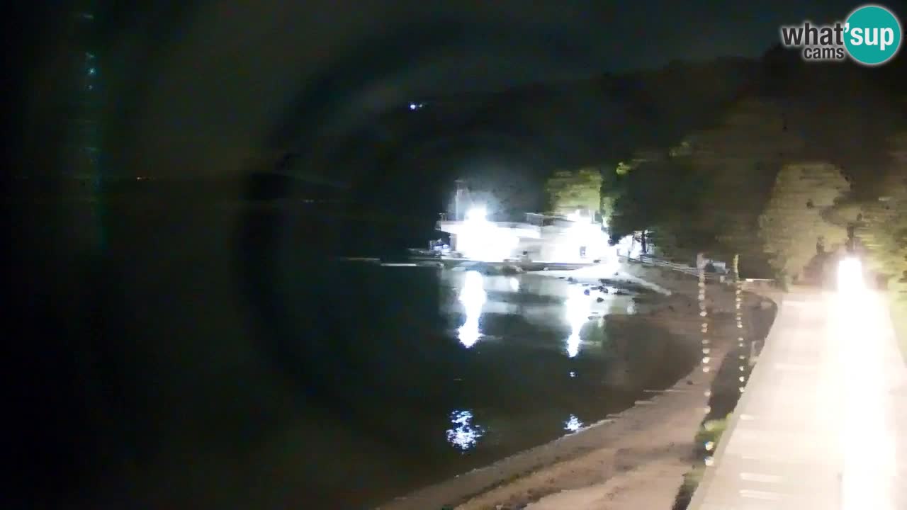 Spletna kamera Sesljan (Sistiana) – Pogled na marino in zaliv