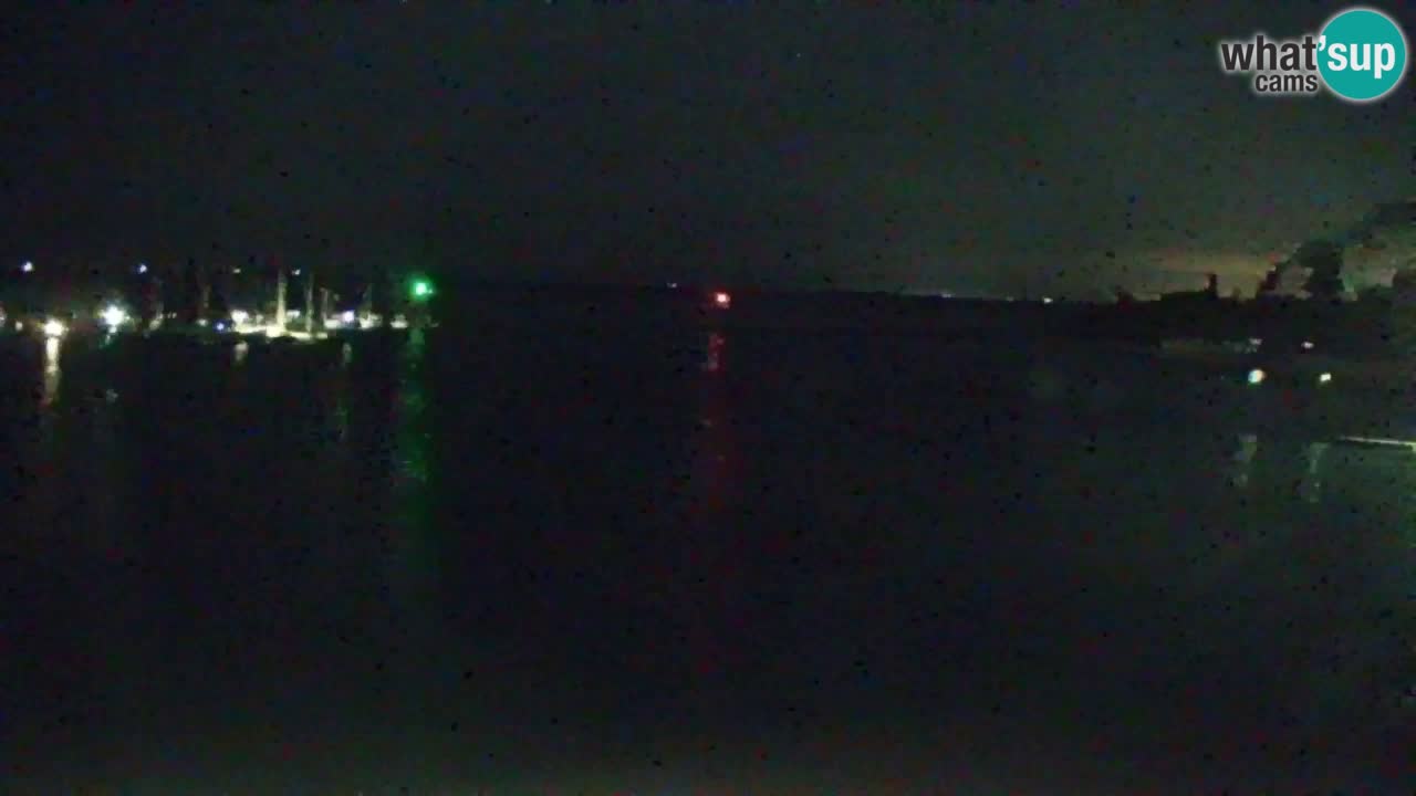 Webcam Sistiana – Pogled na marinu i zaljev
