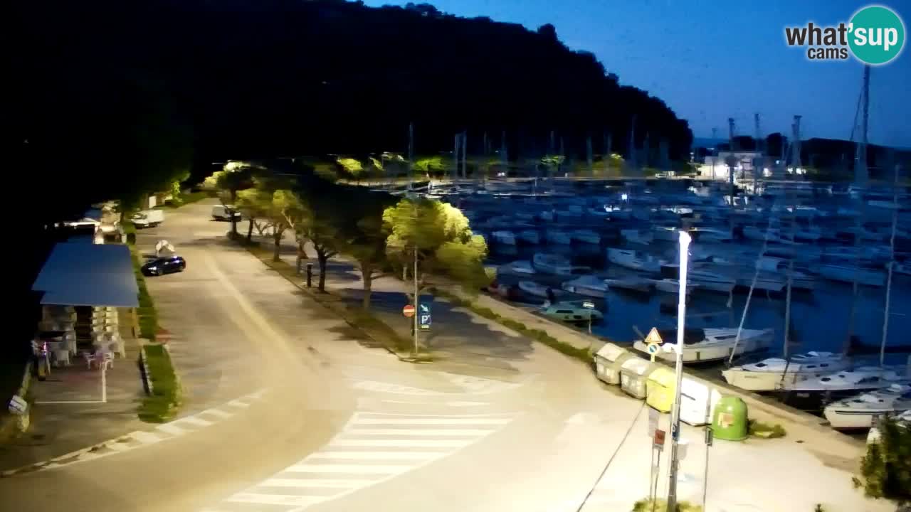 Webcam Sistiana – Vista sobre la marina y la bahía