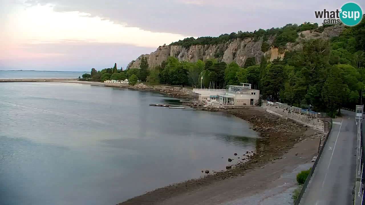 Webcam Sistiana – Blick auf Marina und Bucht