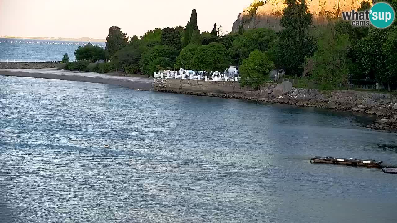 Webcam Sistiana – Pogled na marinu i zaljev
