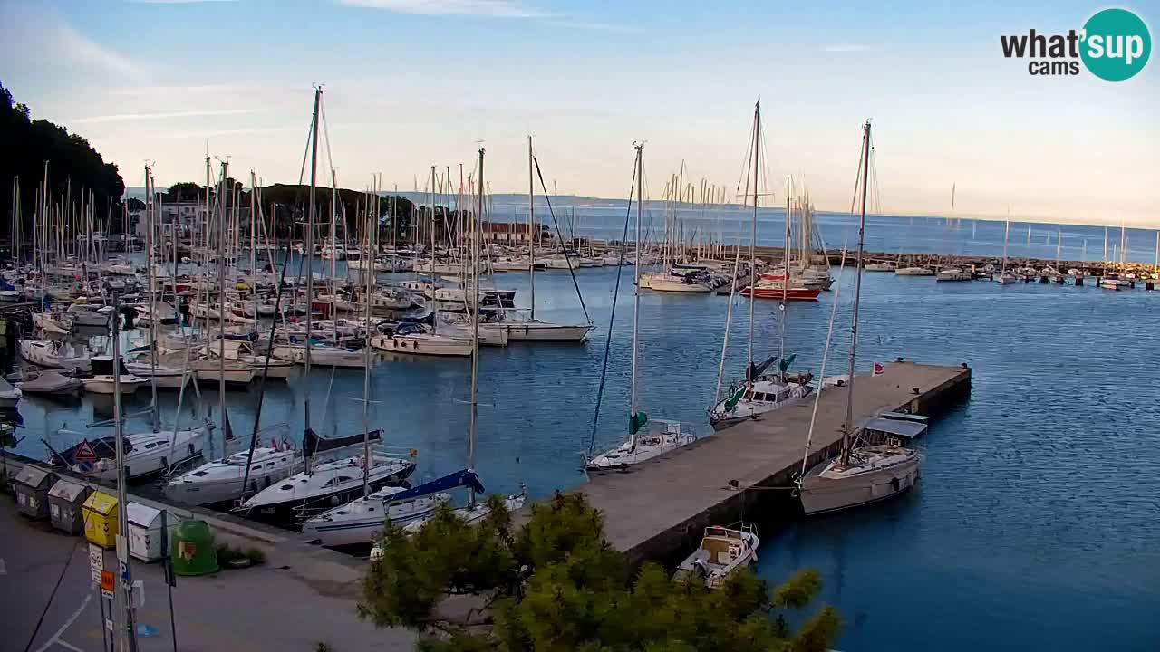 Webcam Sistiana – Blick auf Marina und Bucht