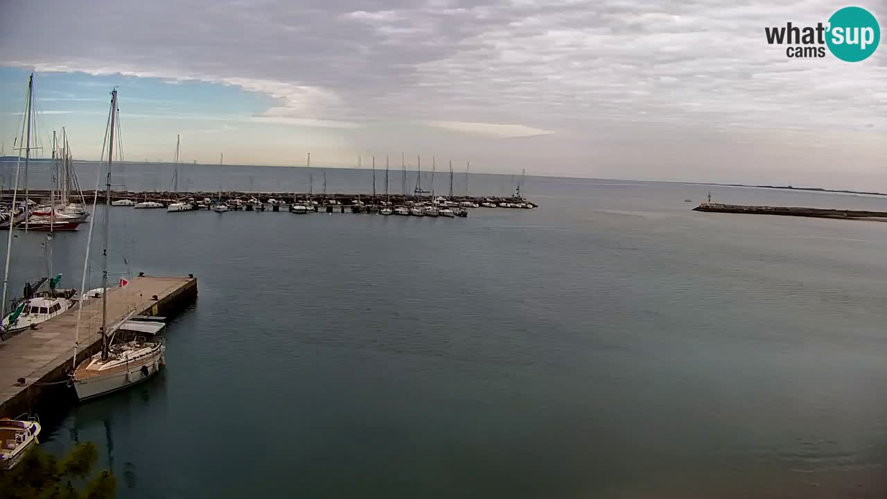 Webcam Sistiana – Vista sulla marina e sulla baia