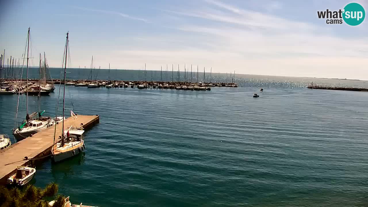 Webcam Sistiana – Vista sulla marina e sulla baia