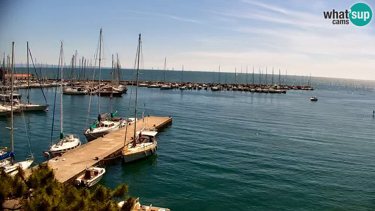 Webcam Sistiana – Marina and Bay Live View