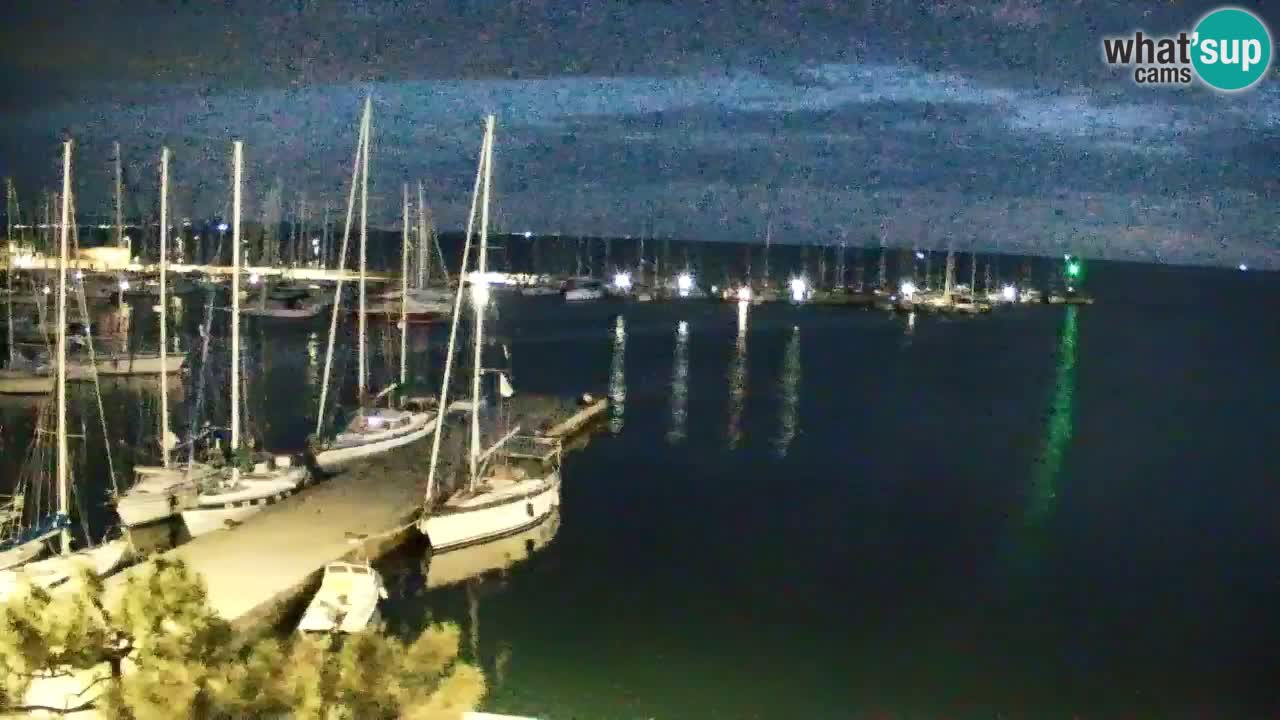 Webcam Sistiana – Blick auf Marina und Bucht