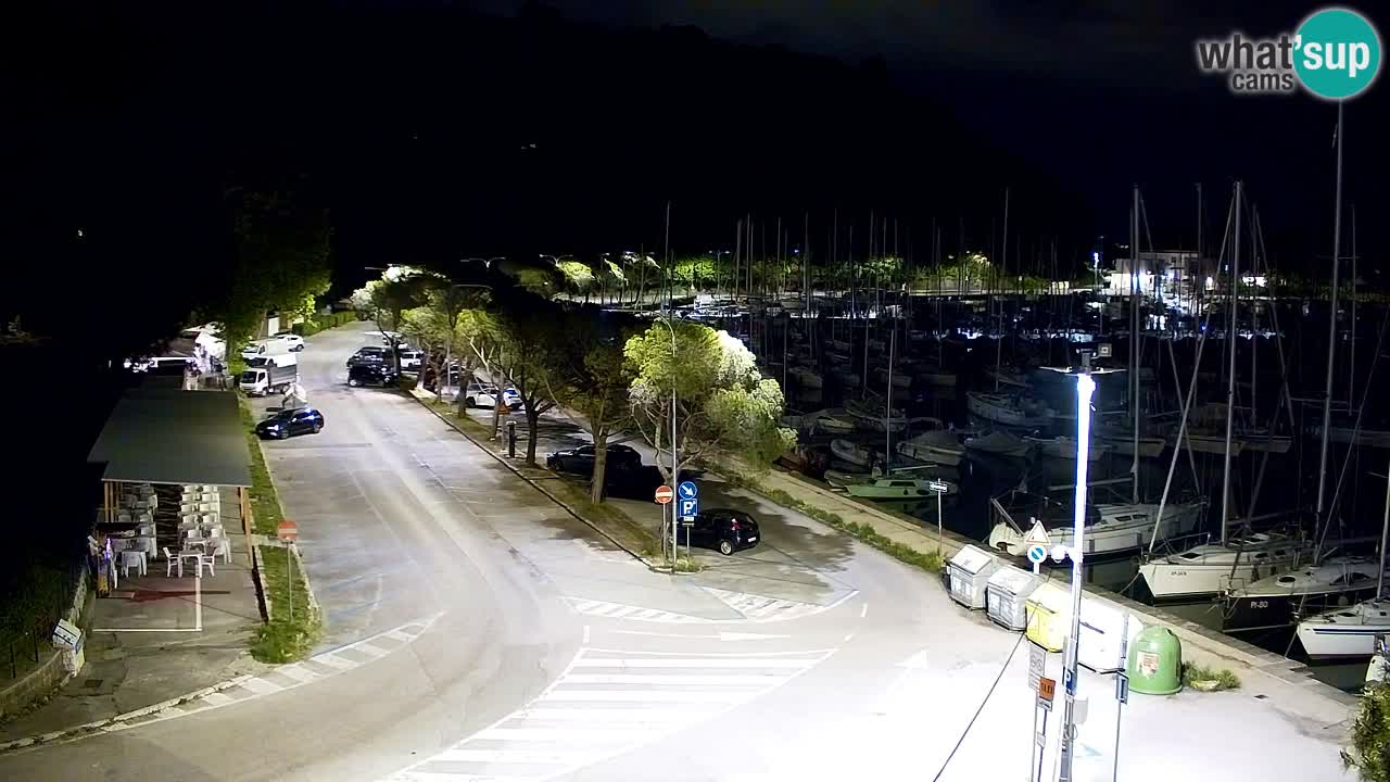 Webcam Sistiana – Pogled na marinu i zaljev