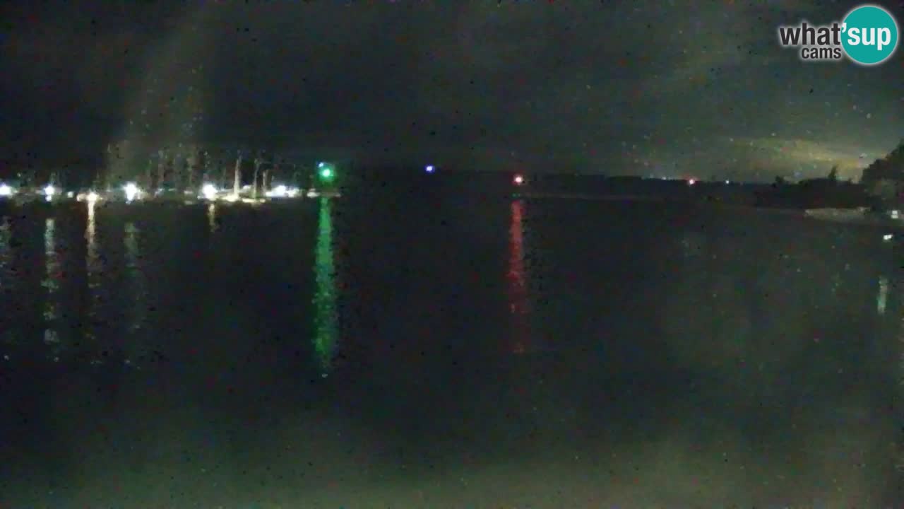 Webcam Sistiana – Vue sur la marina et la baie