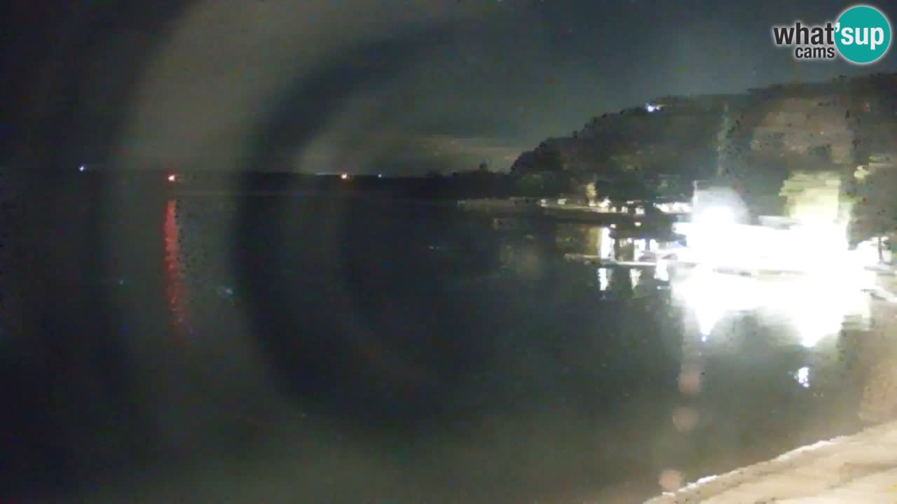 Webcam Sistiana – Vue sur la marina et la baie