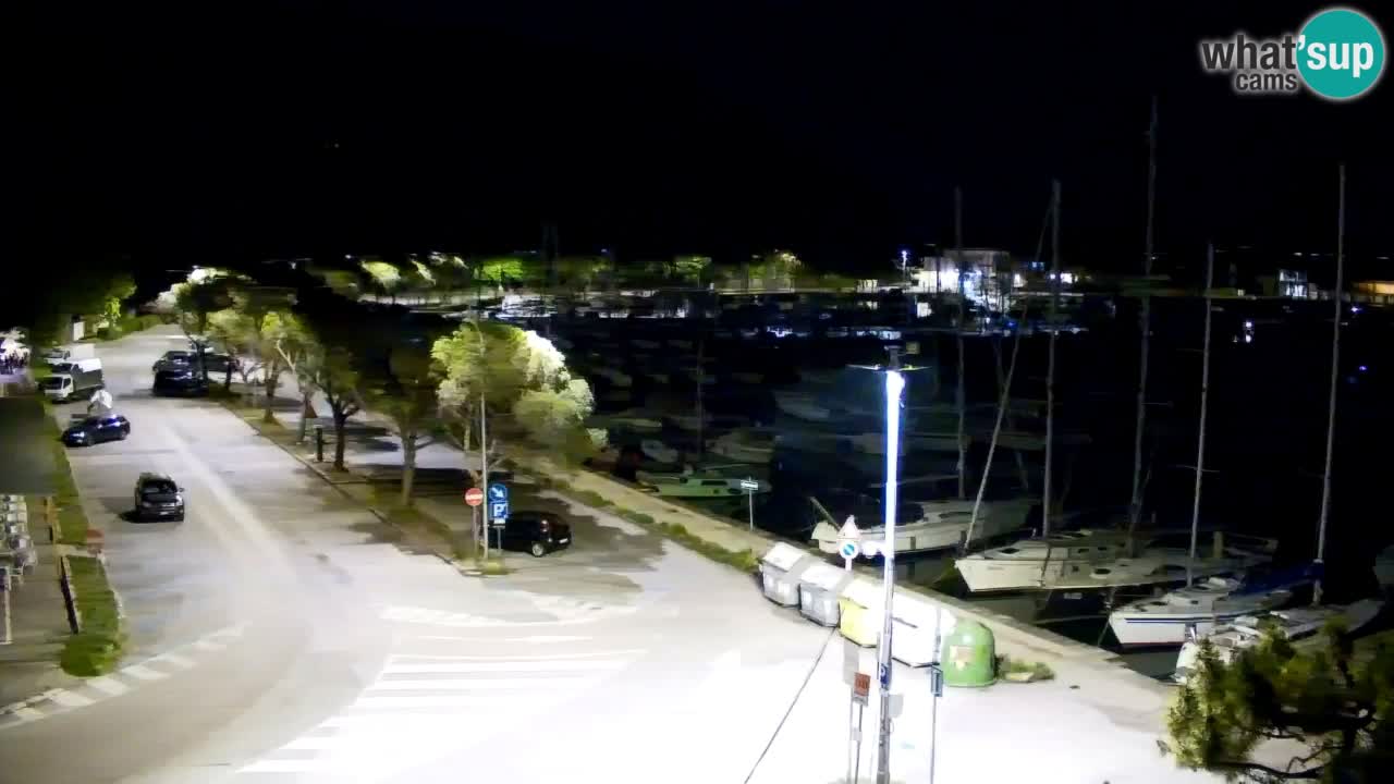 Webcam Sistiana – Vue sur la marina et la baie